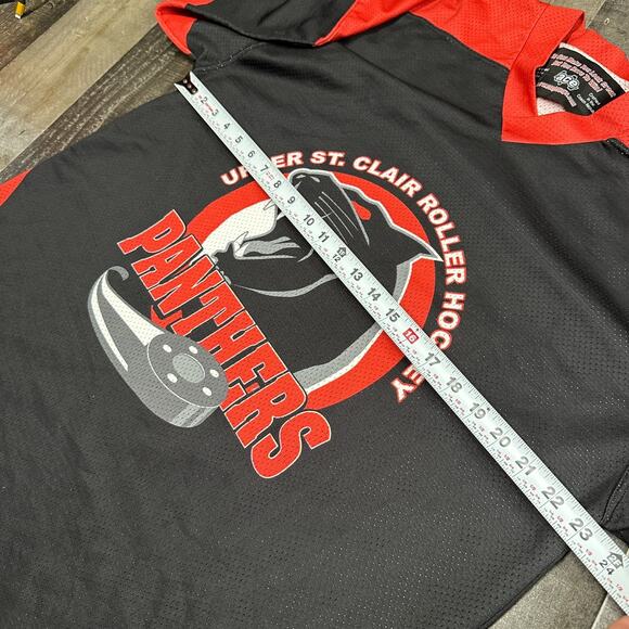 Vintage Roller Hockey Jersey Mens Large Upper St Clair Panters - Picture 6 of 14